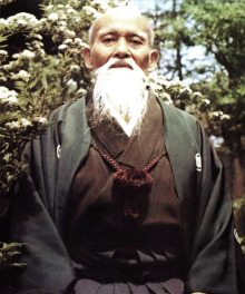 O Sensei Moriheï Ueshiba 14-12-1883 (Tanabé) - 26-04-1969